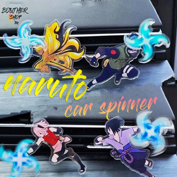 4PCS/Naruto Anime Car Air Conditioner Ornaments New🚗 - Picture 1 of 7